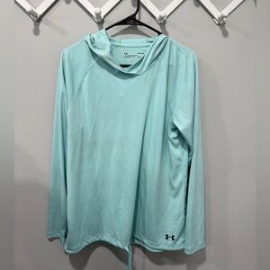 Women’s under armour hooded top size large